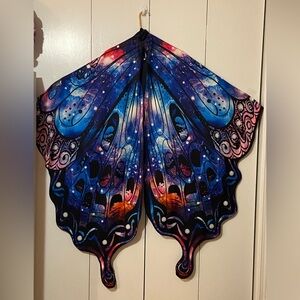 Galaxy Butterfly Wings Cape
